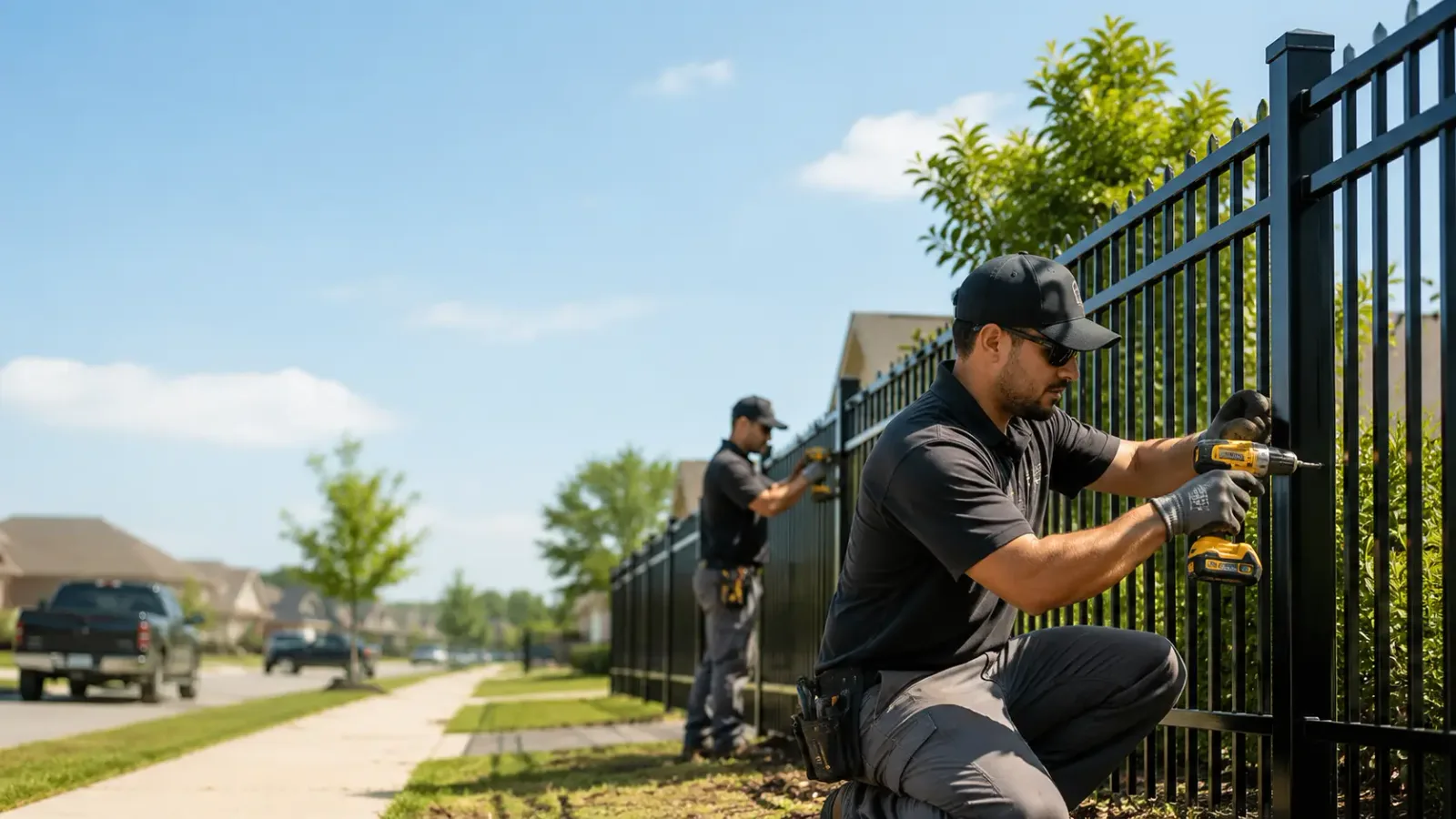 Metal Fence Installation in Van Dyne, WI